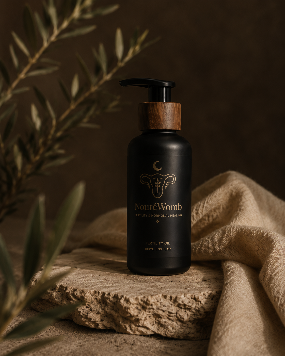 NouréWomb Fertility Oil productfoto